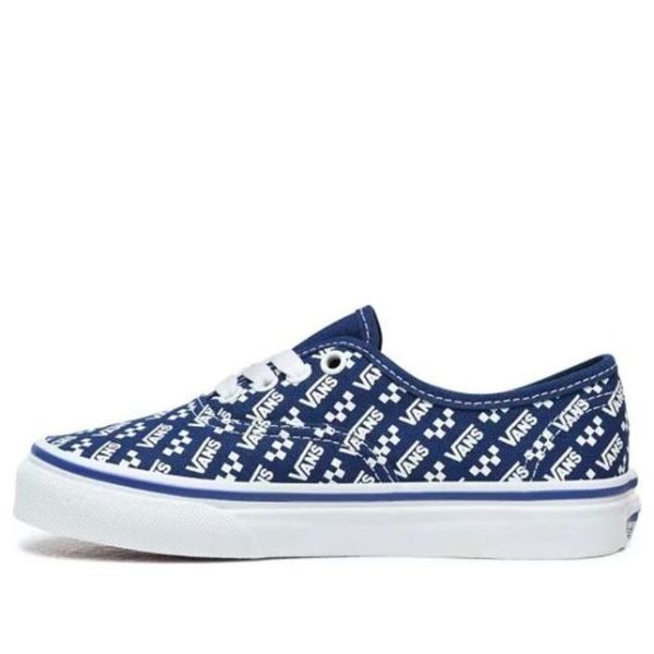 Vans Logo Authentic Blue