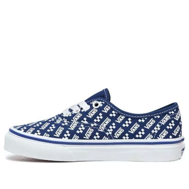 Vans Logo Authentic Blue