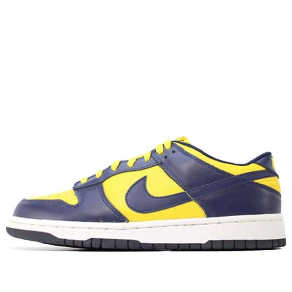 Nike Dunk Low Navy Yellow