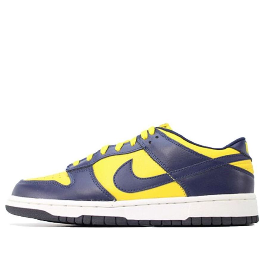 Nike Dunk Low Navy Yellow