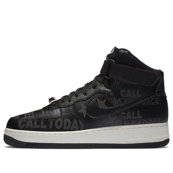 Nike Air Force 1 High 07 Premium Toll Free Pack - Black