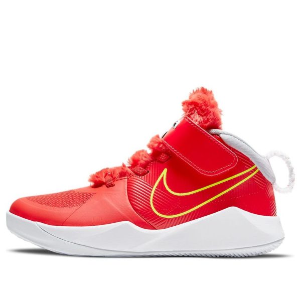 Nike Team Hustle D 9 Lil Red Yellow