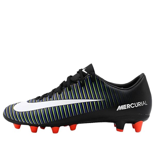 Nike Mercurialx Victory 6 AG Artificial Grass Pro Black White Electric Green