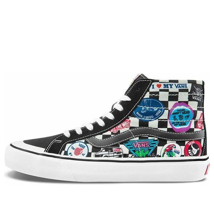Vans SK8-HI Print Black Unisex