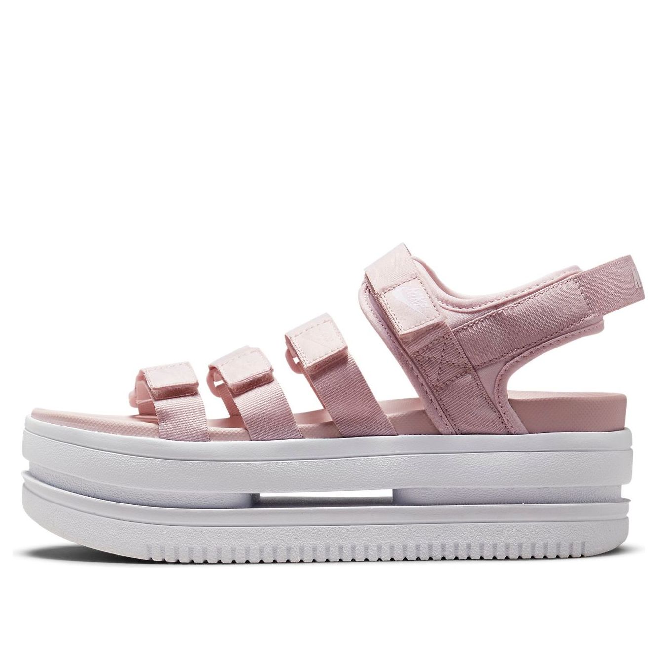 Nike Icon Classic Sports Pink White Sandals Pink White