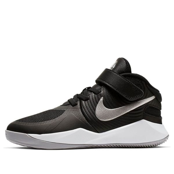 Nike Team Hustle D 9 FlyEase Black Silver