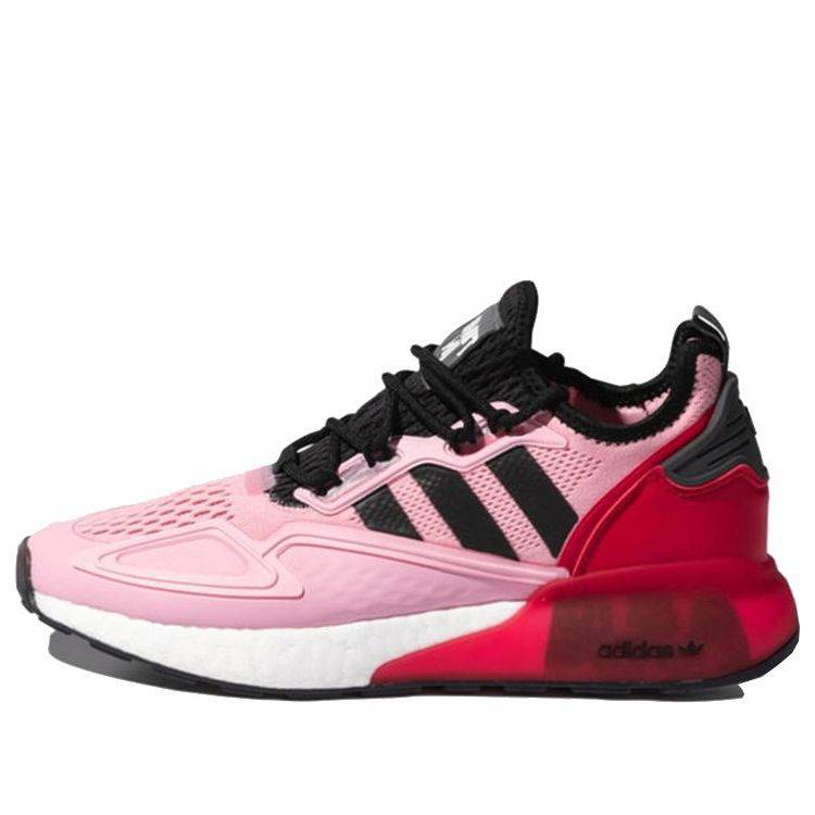 adidas Ninja x ZX 2K Boost 'Time In - True Pink Scarlet' FZ0454 adidas Ninja x ZX 2K Boost Time In - True Pink Scarlet