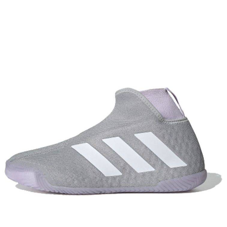 adidas Stycon Laceless HC Grey Two Purple Tint