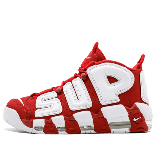 Nike x Supreme Air More Uptempo Red