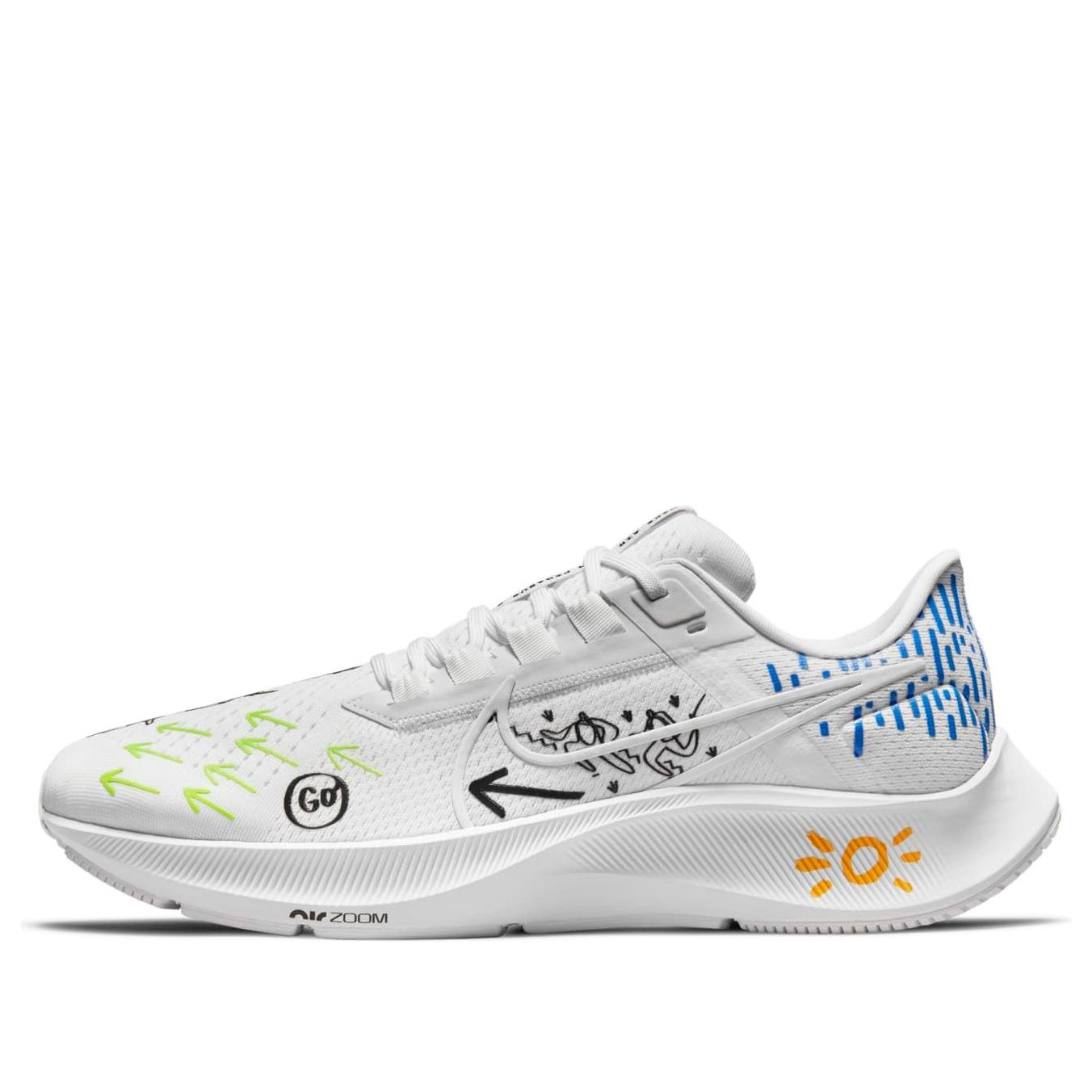Nike x Joy Yamusangie Air Zoom Pegasus 38 Running Thoughts - White