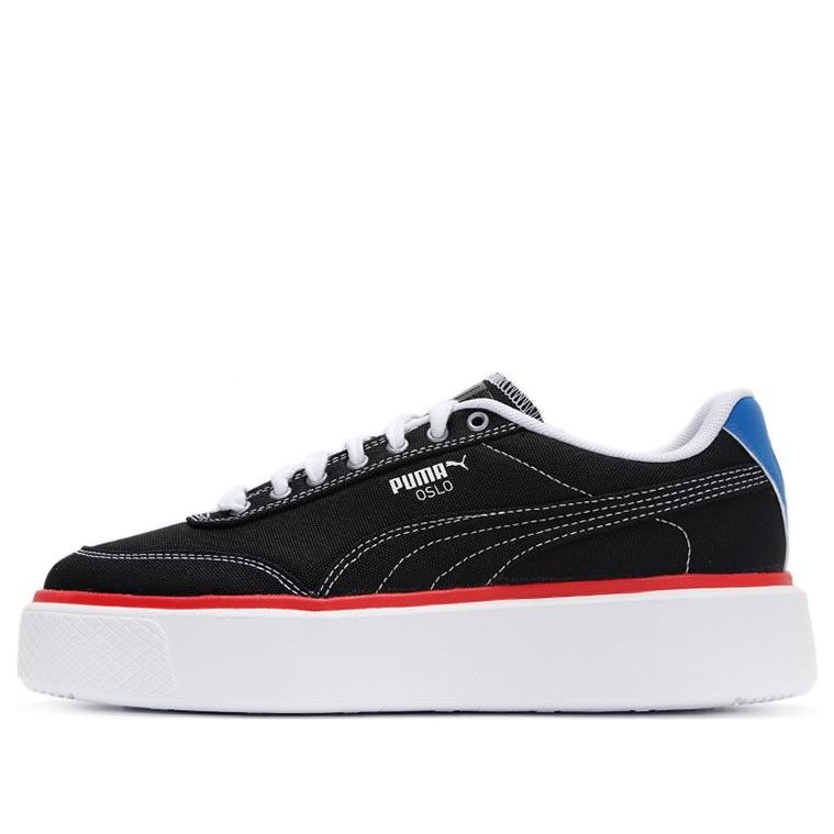(WMNS) PUMA Oslo Maja 'Summer - Black High Risk Red' 375058-02 PUMA Oslo Maja Summer - Black High Risk Red