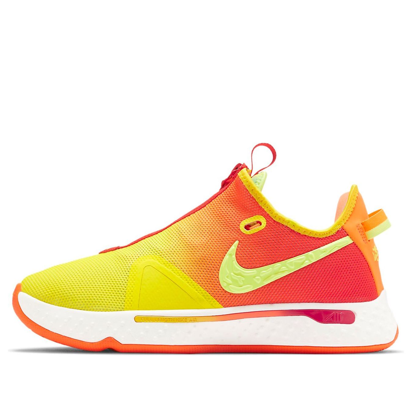 Nike PG 4 EP Mid-Top Color Matching Yellow/Red CD5082-601(S-BOX)