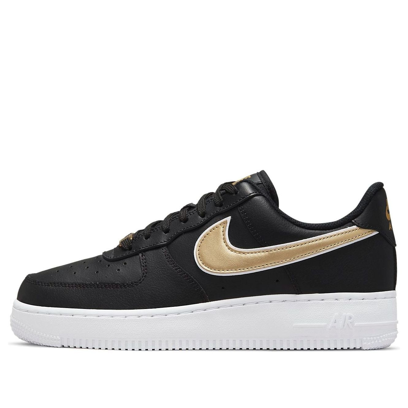 Nike Air Force 1 07 Essential Black Metallic Gold